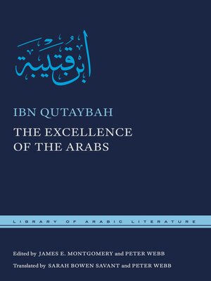 cover image of The Excellence of the Arabs